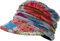XYIYI Graue Blume Damen Krebs Kopfbedeckung Weich Chemo Beanie Baseballmütze