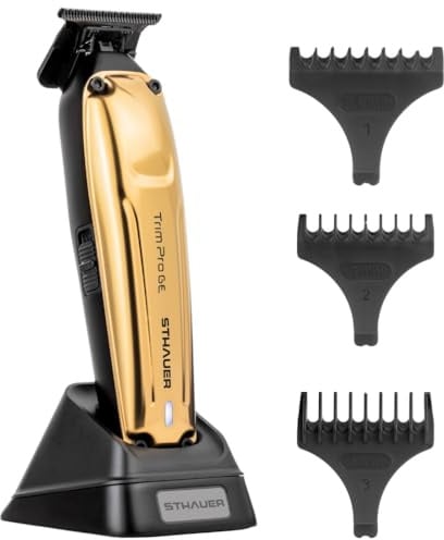 Tondeuse à cheveux sans fil professionnelle Trim Pro Gold New