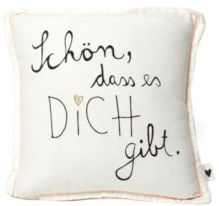 Good old Friends Mini Kissen Schön, DASS es Dich gibt
