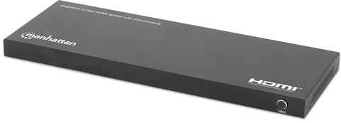 Manhattan 4K60Hz 8-Port HDMI-Splitter with Downscaling