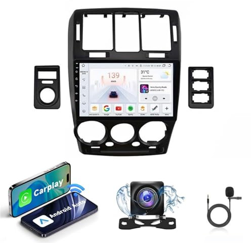 Android 15 Car Stereo for HYUNDAI GETZ 2002-2011 Capacitive Touch Screen Car Radio | CarPlay/Android Auto | GPS Navigation | Bluetooth | Reversing Camera | Plug and Play