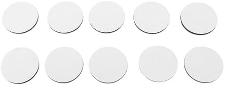 Fabater Speaker Isolation Pads, Shockproof EVA Anti-Vibration Foam Pads for Subwoofers, CD Players, Soundbars - Pack of 50 Self-Adhesive Feet, Improve Sound Performance, Suitable for All Speakers