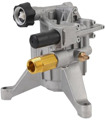 TIKATARER Kit de Pompe pour Nettoyeur Haute Pression 3000 PSI 2,4 GPM, Construction en Aluminium Durable avec Prévention des Fuites, Entretien sans Effort, Application Polyvalente, Idéal pour Divers