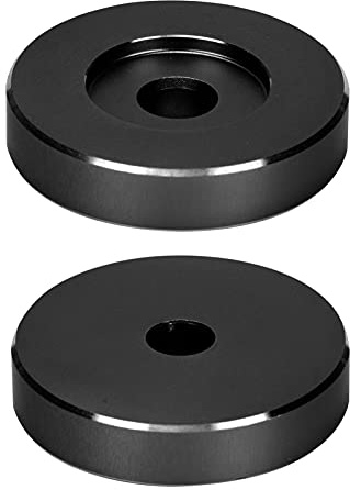 Dioche Adattatore 45Adattatore per Giradischi da 45 Giri/min - Adattatore con Morsetto in Vinile con Foro Grande Riproduzione Stabile, Compatibile con la Maggior Parte dei Dischi con Fori Grandi