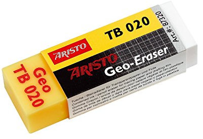Radierer Plastik Geo TB020
