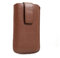 System-S Tasche Etui Sleeve Case Hülle mit Rückzugfunktion Ausziehhilfe in Braun für Nokia C3-00 C6-00 C7-00 E63 E65 E71 E72 E75 N73