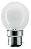 20 x G45 Round Globe Golf Ball Light Bulbs in 25 Watt Bayonet B22 Fitting Opal (White/Pearl/Opaque/Soft) Finish Double Life: 2,000 Hour
