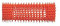 Olivia Garden Jet Set Lockenwickler, orange, 6 stück