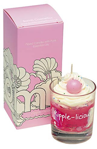 Bomb Cosmetics handgegossene Duftkerze RIPPLE-LICIOUS