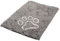 Bunty Indoor Dog Doormat - Low-Profile, Washable, Soft Non Slip Dog Mat for Muddy Paws, Spills, Rain - Cosy Crate Mat, Water/Food Bowl Spill Protector - Large, 87x58cm, Grey