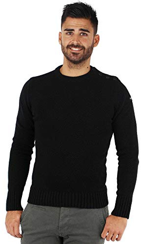 SCHOTT Men's Ploutrider1 Jumper Not Applicable, Black (Black Black), (Manufacturer Size: Taglia Produttore XL)