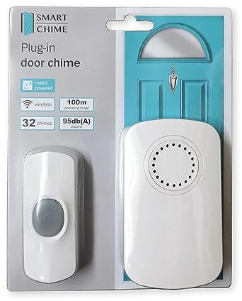 Unicom 66149 Basic Plug In Door Chime - White