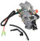 TOPINCN Carburador De Combustible Dual Manual para Honda Gx390 188F 190F Generador De Gas 17210-Ze3-505 Filtro De Aire Depósito De Combustible De Gas Filtro De Junta Bombas De Agua para Cortacésped