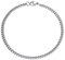 PROSTEEL Herren Armband Edelstahl 21cm/8,3 in. Panzerkette Armband 3,5mm breit kubanische Gliederarmband Hip Hop Bracelet Modeschmuck Accessoire für Männer Frauen