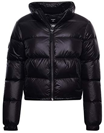 Superdry Damen Luxe Alpine Daunenjacke mit Wattierung