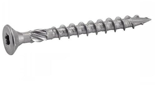 Vis bois résineux Inox A2 5X50 Boîte de 200