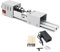 Mini Lathe Beads Machine DIY Wood Working CNC Mini Wood Lathe Tools Polishing Drill Rotary Tool with Power Adapter for Woodworking DIY Turning Cut Drilling 12-24V DC