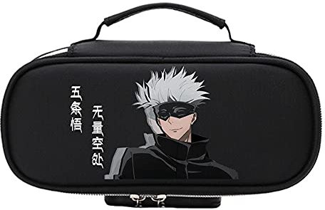 SHU-B Federmäppchen, Jujutsu Kaisen Federmappe Federtasche Großes Mäppchen Bleistift-Beutel Farbige Bleistifte Halter für Jungen Mädchen Schule Büro Kunst