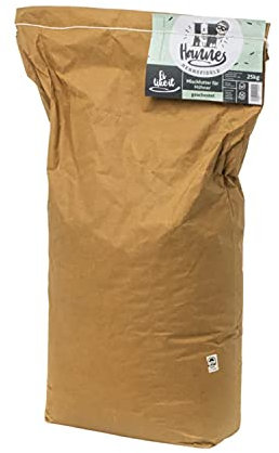 DIE ÖLFREUNDE Hannes Hennefidele Hühnerfutter 25kg | geschrotet Alleinfutter für Hühner | Raps als hochwertige Eiweißquelle