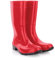 Lemigo Stivali di gomma da donna Impermeabili Stivali alti da pioggia Scarpe da giardino 967 Ilse (Rosso, Sistema Taglie Calzature EU, Adulto, Numero, Media, 37)