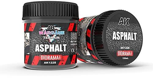 AK Interactive - Asphalt Wargame Terrain 100ml - AK1228