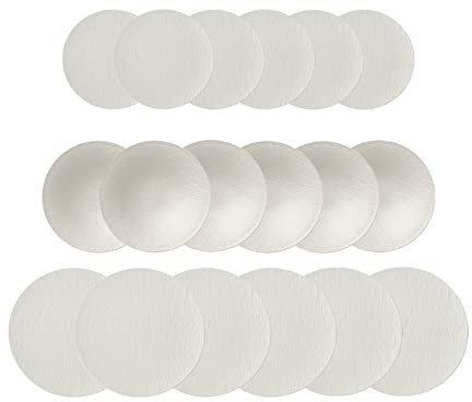 Villeroy & Boch Kombiservice Manufacture Rock Blanc, Geschirrset für 6 Personen, Gourmetteller ø 32 cm/Universalteller ø 25 cm/Schale tief ø 28,5 cm, Premium Porzellan, Weiß