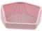 Hohopeti Toilettes Céramique pour Petits Animaux Litière Anti-basculement Forme pour Lapins Design Pratique Et pour Usage Intérieur