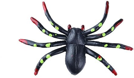 Toyvian Jouet délicat décorer plaques d'aspiration pour bébé décor d'halloween Jouets d'halloween embellissements d'halloween décoration araignée d'halloween Accessoires Fleur araignée