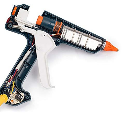 300W Industrial Grade Hot Melt Glue Gun - Adjustable Temperature - High Power - 11mm Diameter Stick - Reliable Crafting Tool
