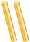 2PCS Messingstangen,iMeistek 10mm Messing Runde solide Welle Drehbank Bar,150mm Länge Messingstab für DIY-Handwerk