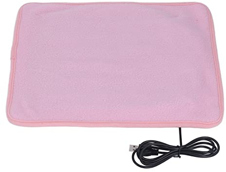 Heizkissen, Faltbare, Komfortable Elektrische Heizkissen für den Nacken (Rosa)