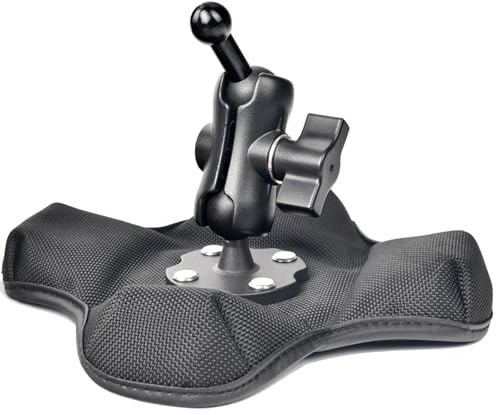 VAUBORTTI Aluminum Portable Nonslip Beanbag Dashboard Friction Mount 3 in 1 for GPS,Camera, Vedio Camera,Backup Camera Monitor,Compatible with RAM B Size 1 Ball Components