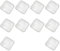 10 Pieces Press on Nail Packing Boxes,Large Nail Organizers,Nail Tips Display Holder, transparent, XL