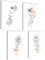 Boho Bilder Set Poster Boho Deko Set Bilder Wanddeko Abstrakte Bilder Poster Aesthetic Bilderset Yoga Wandbilder Wohnzimmer Blumen