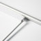 MADECOSTORE Rail Aluminium pour Panneaux Japonais 45cm - Gris - L120 x H2,5cm