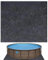 Rivestimento esterno per piscina fuori terra, tappetino per piscina fuori terra, imbottitura sotto il bacino per piscine fuori terra | fondo per piscine di appoggio, cuscino per materasso sotto il