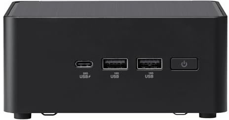 ASUS Mini PC | NUC 14 Pro | Schwarz | Core Ultra 5 125H | RAM: 96GB (DDR5) | SSD: 4TB | Windows 11 Pro | Office 2024 Pro
