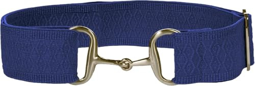 HKM Claire Elastic belt Blue One Size