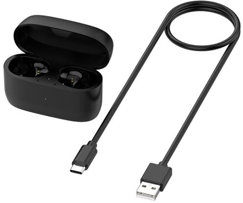 OURHZTB Custodia di ricarica compatibile con Jabra Elite 85t, custodia di ricarica di ricambio per cuffie auricolari wireless Jabra Elite 85t