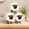 FOFAI Sheep Toilet Roll Holder: 3-Pack Novelty Toilet Paper Holder Free Standing Bathroom Storage Accessories - Funny Tissue Loo Roll Holder - 3D Printed Cute Bathroom Decor - Gifts for Housewarming