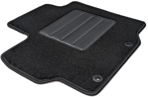 DHCarMats - Fußmatte Fahrerseite kompatibel mit Mitsubishi Space Star 16-25 - passgenau - 1PZ - Made in Italy