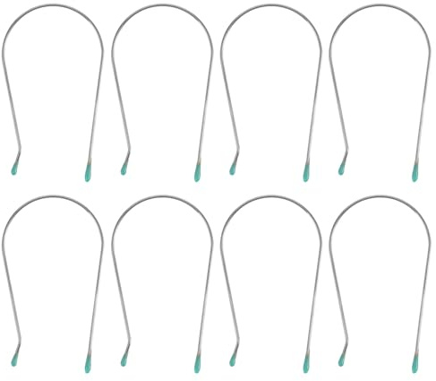 LALADEFIEE Lockenwickler Ersatzclips 8 Stück U Förmige Heizwickler Klammern für Haarstyling und Verwendung bei Gewelltem Haar