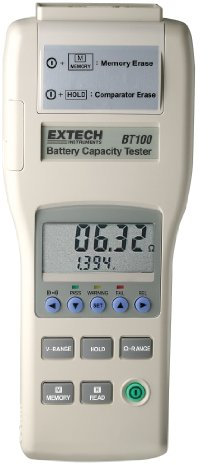 Extech BT100/TESTER Battery Capacity Tester