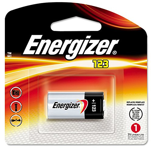 Energizer litio 123 ,3 Volt 1 Ea