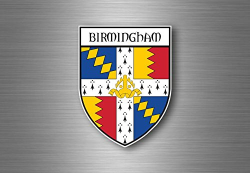 Aufkleber sticker autoaufkleber wappen schild flagge birmingham england