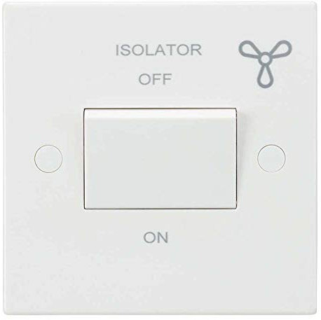 Knightsbridge SN1100 3 Pole Fan Isolator Switch, 10AX