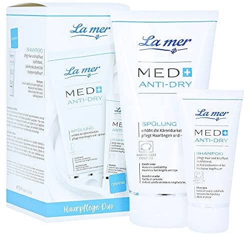 La mer MED+ Anti-Dry Spülung - Bei empfindlicher Kopfhaut - Pflegt Haarlängen und Haarspitzen - Erhöht die Kämmbarkeit - Für einen seidigen Glanz - 150 ml