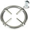ToSSme Kitchen Utensil Stainless Steel Gas Ring Reducer Trivet Stove Top Hob Cooker Heat Simmer Coffee Mocha Pots