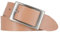 Bernd Götz Damen Leder Gürtel 35 mm Softorange Nappaleder kürzbar Damengürtel (Softorange, 95)
