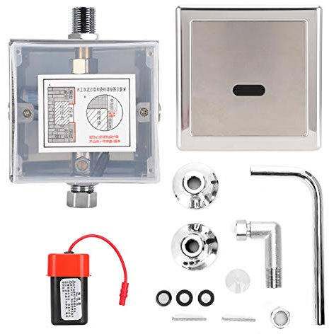Sensor Urinal Automatische Hochfester, Eingebetteter, Haltbarer Infrarot Urinalspüler, Kupfermaterial Sensor Urinal, Für Hotelrestaurant